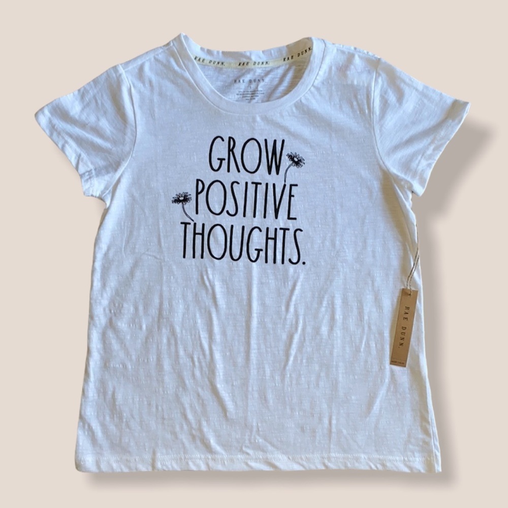 Rae Dunn White T-Shirt